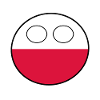 Countryball pays Patrie Pologne