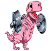 Tyrannosaurus squat