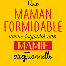 Motif T-shirt Mamie Exceptionnelle personnalisé sur vêtement