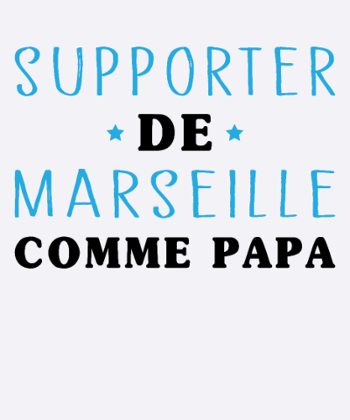 Enfant Humour Marseillais Supporter de Marseille
