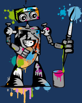 Le Robot Artiste au Pinceau
