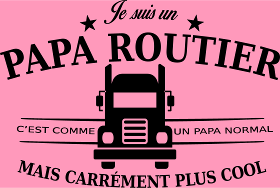 Soutenez votre "Papa Routier de Choc" avec ce t-shirt unique ! Idéal pour la Fête des Pères ou un anniversaire, il célèbrera son métier pass...