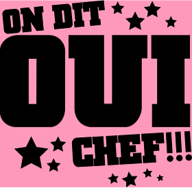 Motif T-shirt Oui Chef ! Humour Hiérarchie de Bureau personnalisé sur vêtement