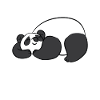 Pyjama Panda fatigué Amour Pandas