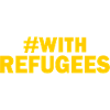 With refugees