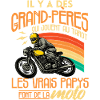 Nonno Biker Umorismo Idea Regalo Nonno Moto