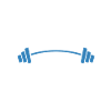 Fitness Sport Papa Haltère