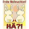 Osterhasen Weihnachtsfeier