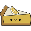 Cute Kawaii Lemon Meringue Pie