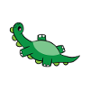 Tired Dinosaur Pajama Love Dinosaurs