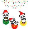 Panda Christmas
