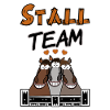 Pferde Team im Stall