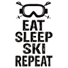 Eat Sleep Ski Repeat