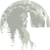 Squelette Pleine Lune Grim Reaper