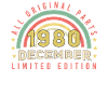 Né en décembre 1980 Cadeau
