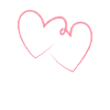 Double Heart In Pink