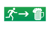 Emergency exit beer
