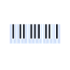 Piano Player Piano Keys