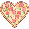 Pizza Heart