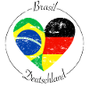 Heart Brazil Germany National Flags