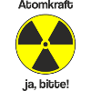 Atomkraft ja bitte schwarz