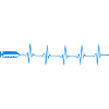 Amplitude Heartbeat ECG (Vectorgraphic)