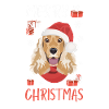 Deutsch Cocker Spaniel Christmas