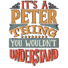 Het is een Peter-ding dat je niet zou begrijpen - Peter