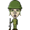 Character Soldier Pixel Art
