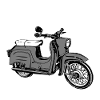 Simson Schwalbe Moped GDR