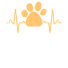 Dog Paw Heartbeat