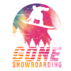 Freestyle Snowboarder Snowboard Gone Snowboarding