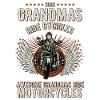 Biker-Grandma Morradfahrer - Motorcycle