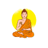Meditating Buddha statue Buddha