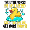 Gummi Duck Ducks Bobler Duck elsker Cute Duck