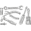 Tool DIY Set Symbols