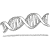 DNA Helix Science Symbol