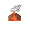 Volcan, Lave Magma terrestre