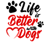 Life is better with dogs