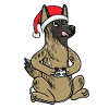 Noël Hollandse Herdershond Dog Gamer