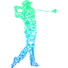 Golf Golfeurs Golfeurs Hommes