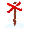 Trailcross mit Schnee