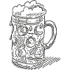 Beer Mug Symbol Drawing