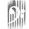 Large bass wrench on flag
