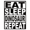 Eat Sleep Dinosaur Repeat