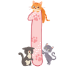 1st Birthday Girl Cat