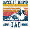 Dog Dad - Basset Hound Father