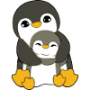 Penguin Hugging