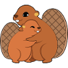 Beaver Hugging