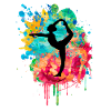 Rhythmic gymnastics - PopArt Style
